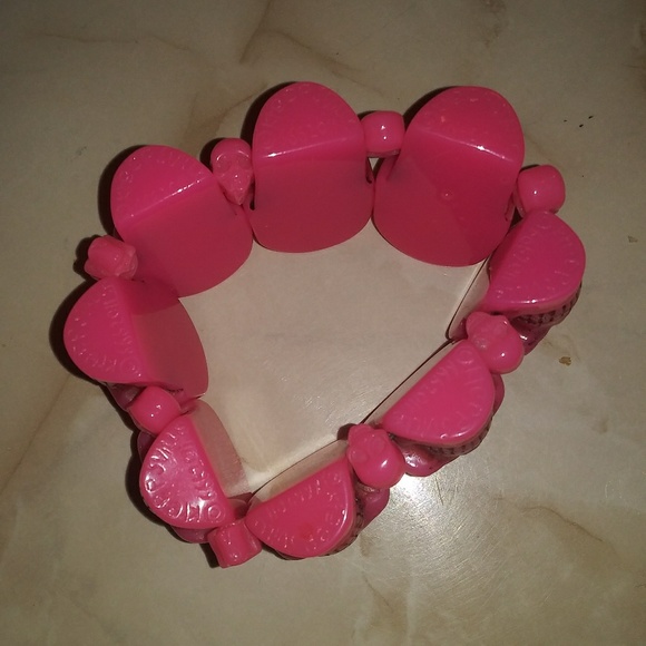 🚫SOLD🚫 Kreepsville 666 Pink Skull Bracelet - Picture 2 of 3